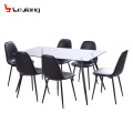 Free Sample Marble 6 Seater Mable Home Wooden 4 Shenzhen Round Restaurant Long Dining Table Set